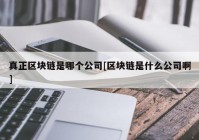 真正区块链是哪个公司[区块链是什么公司啊]