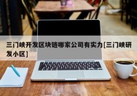 三门峡开发区块链哪家公司有实力[三门峡研发小区]