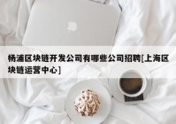 杨浦区块链开发公司有哪些公司招聘[上海区块链运营中心]